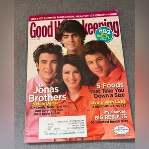 Jonas Brothers Good Housekeeping Magazine